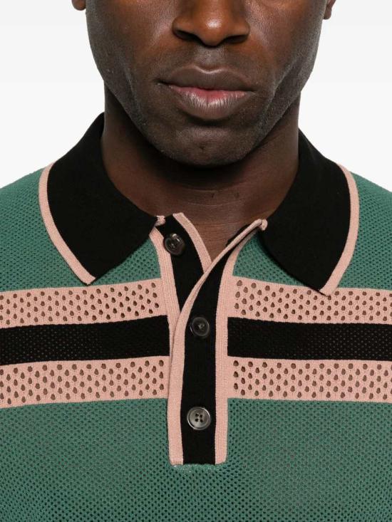 26SS 드리스 반 노튼 폴로 티셔츠 2610212183701 PINE 609 - DRIES VAN NOTEN