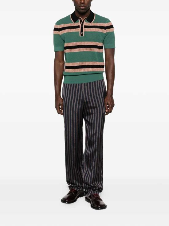 26SS 드리스 반 노튼 폴로 티셔츠 2610212183701 PINE 609 - DRIES VAN NOTEN
