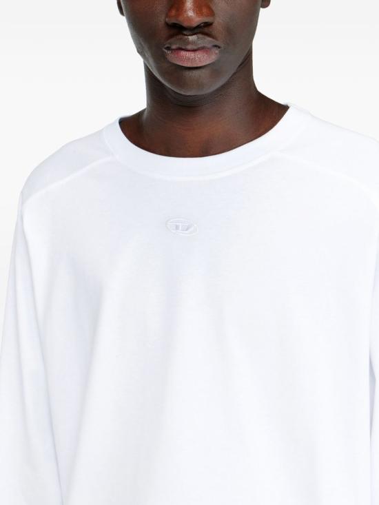 26SS 디젤 반팔 티셔츠 A22982 0DECG100 White - DIESEL