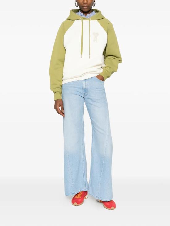 26SS 아미 긴팔 티셔츠 USW782 747A041 White - AMI