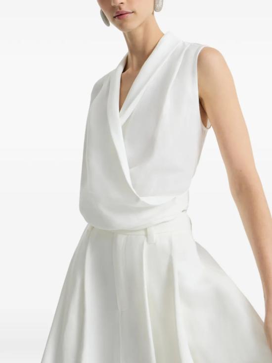 26SS 브루넬로 쿠치넬리 베스트 MH126EG906C600 White - BRUNELLO CUCINELLI