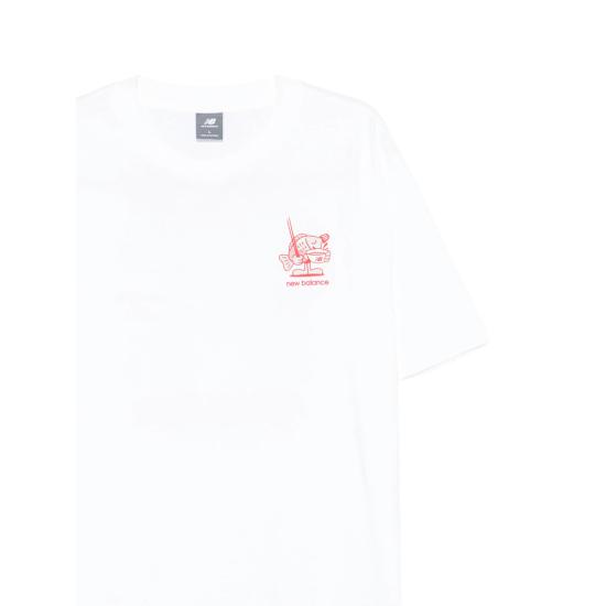 26SS 뉴발란스 반팔 티셔츠 MT61H51DWT WHITE - NEW BALANCE