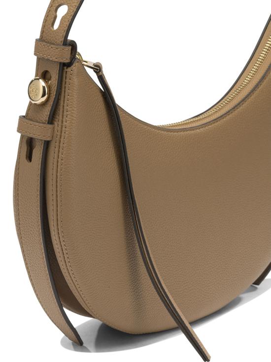 26SS 토리버치 로미 하프 문 백 178677227 Brown - TORY BURCH