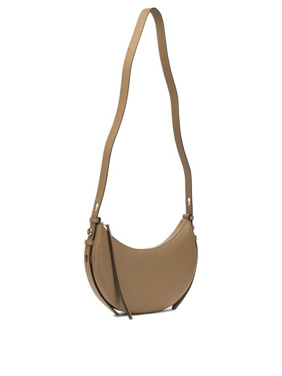 26SS 토리버치 로미 하프 문 백 178677227 Brown - TORY BURCH