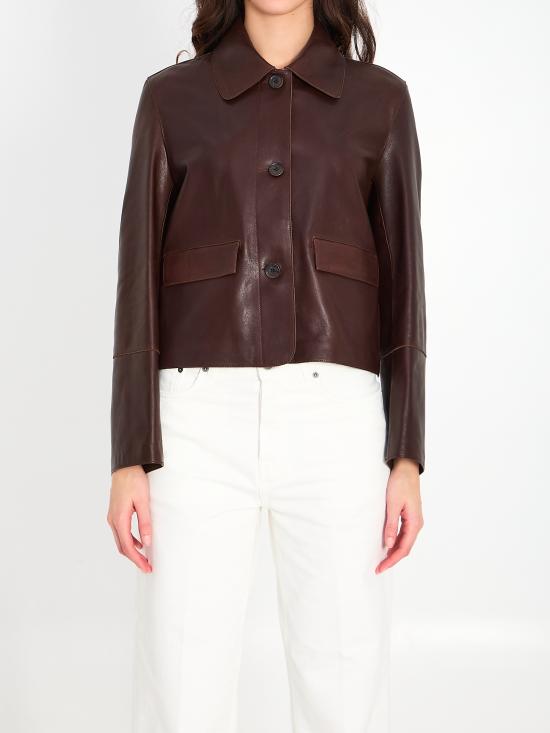 26SS 아르마 가죽 자켓 020L26105202 BROWN