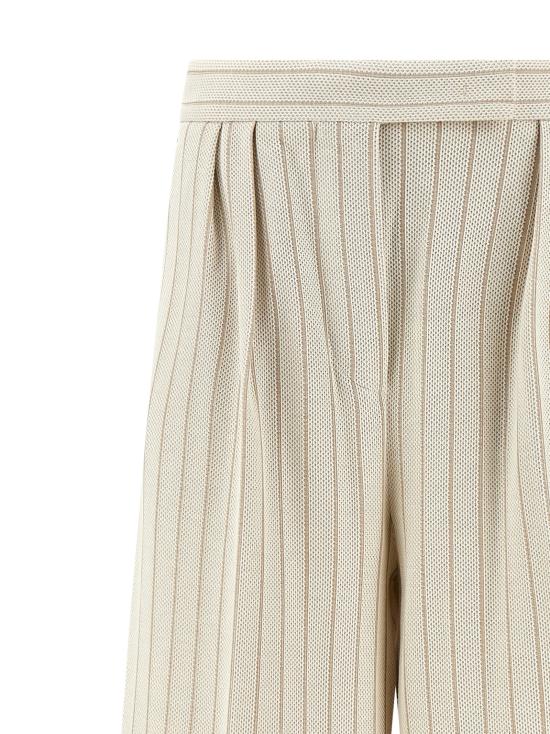 26SS 막스마라 스트레이트 팬츠 2611781012600001 White - MAX MARA