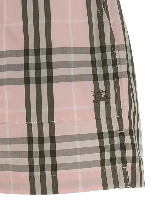 26SS 버버리 숏팬츠 8123642MALLOWPINKIPCHECK Pink - BURBERRY