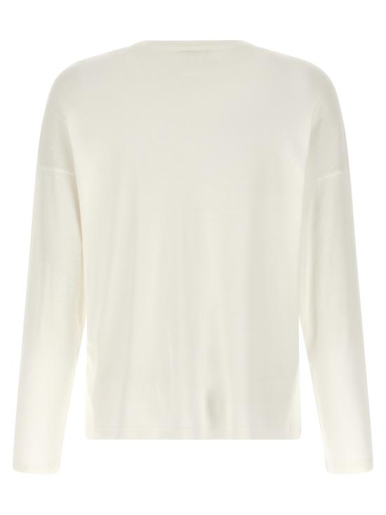 26SS 더로우 긴팔 티셔츠 10806K732WHT White - THE ROW