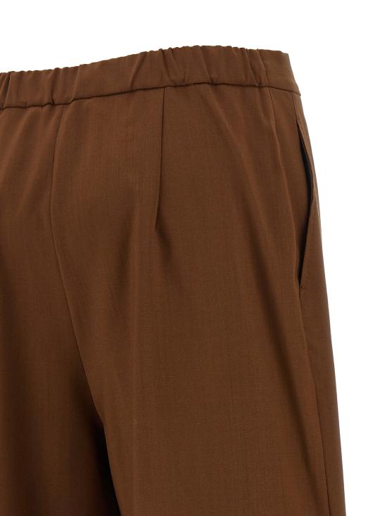 26SS 막스마라 스튜디오 스트레이트 팬츠 2616131091600003 Brown - MAX MARA STUDIO