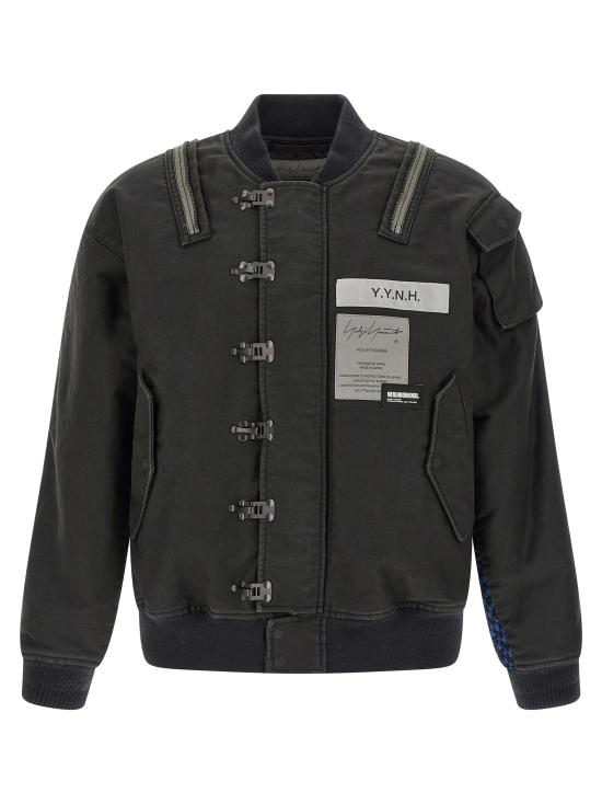 26SS 요지 야마모토 봄버 자켓 HKY92059BLACK Black