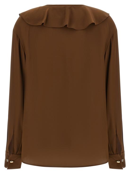 26SS 막스마라 스튜디오 블라우스 2616111031600049 Brown - MAX MARA STUDIO