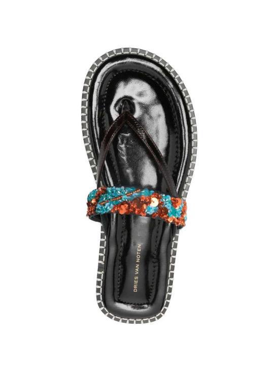 26SS 드리스 반 노튼 뮬/슬리퍼 2610117730857 TURQUOISE 503 - DRIES VAN NOTEN