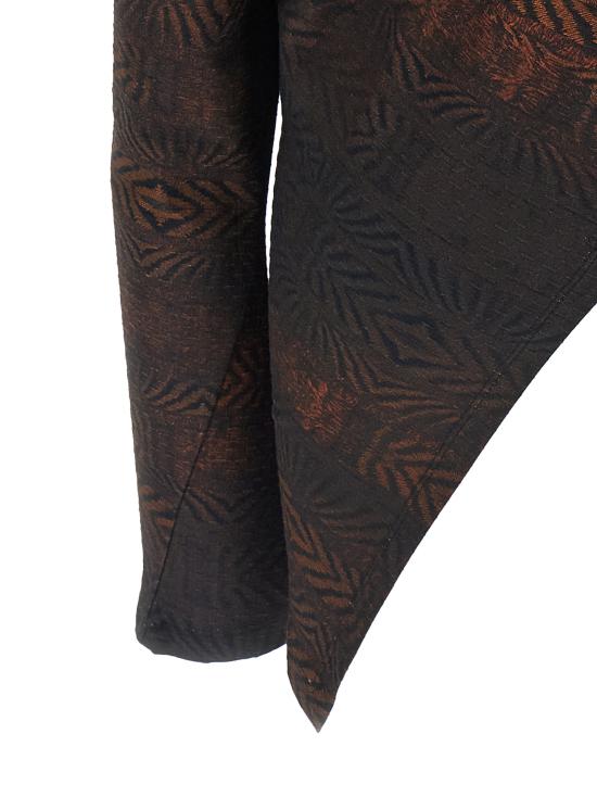 26SS 키코 코스타디노브 긴팔 티셔츠 KKWSS26TP0286 Brown - KIKO KOSTADINOV