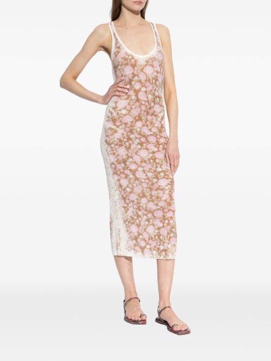 26SS 디젤 미디 원피스 A23933 0IKCL7GJ Brown - DIESEL