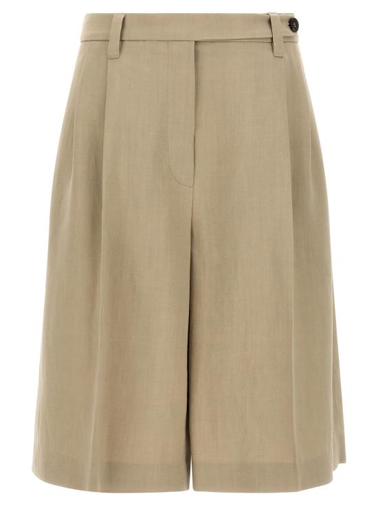 26SS 브루넬로 쿠치넬리 숏팬츠 MH126P9183C3095 Beige