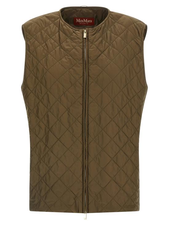 26SS 막스마라 스튜디오 트렌치 코트 2616031011600010 Green - MAX MARA STUDIO