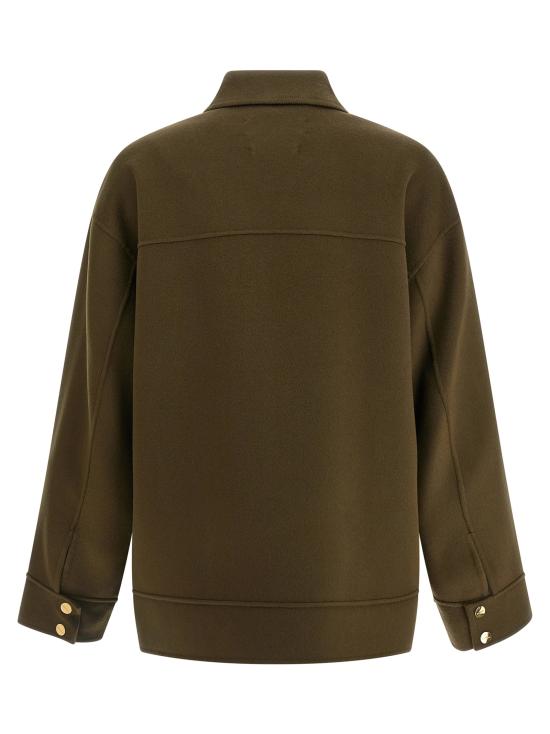 26SS 막스마라 스튜디오 트렌치 코트 2616031011600010 Green - MAX MARA STUDIO