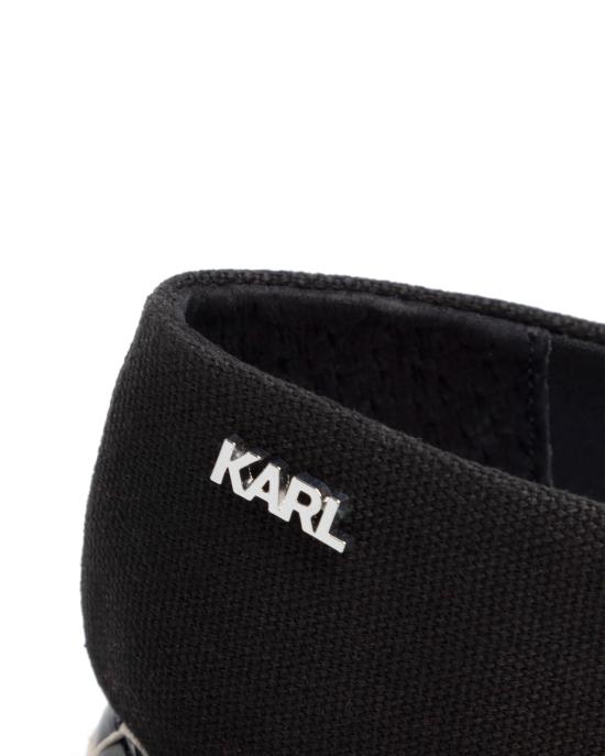 26SS 칼라거펠트 스니커즈 KL80108 900 BLACK NERO - KARL LAGERFELD