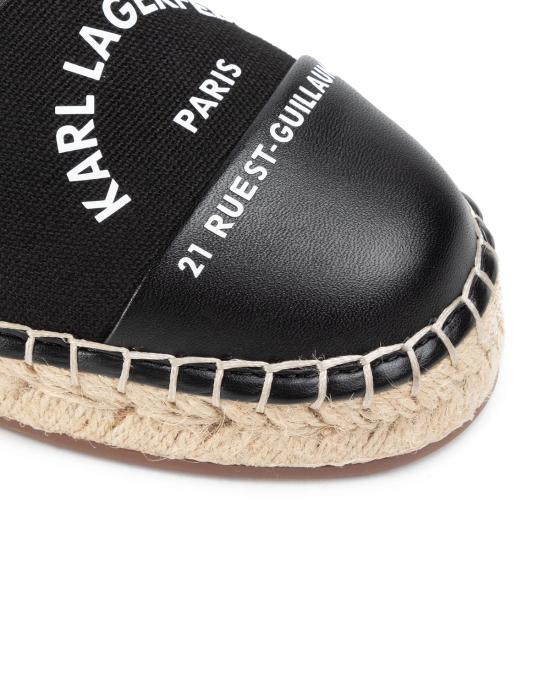 26SS 칼라거펠트 스니커즈 KL80108 900 BLACK NERO - KARL LAGERFELD