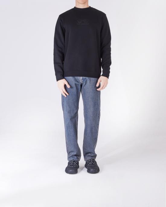 26SS 칼라거펠트 긴팔 티셔츠 705449 544908 990 NERO - KARL LAGERFELD