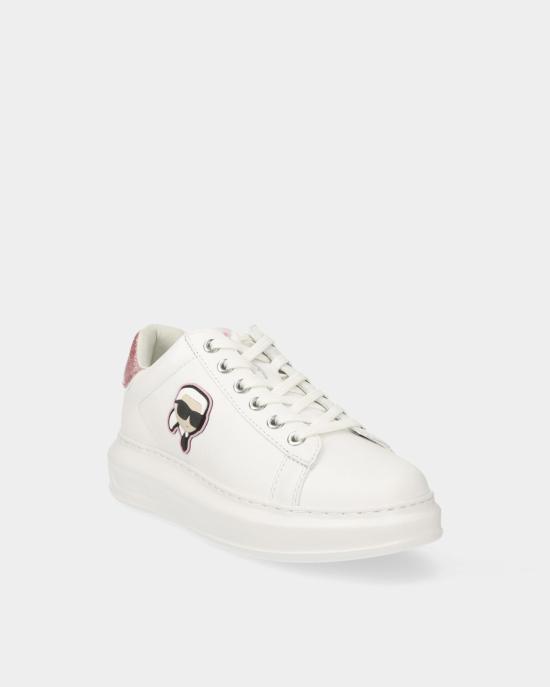 26SS 칼라거펠트 스니커즈 KL62530N 01P White w pink BIANCO MULTI - KARL LAGERFELD
