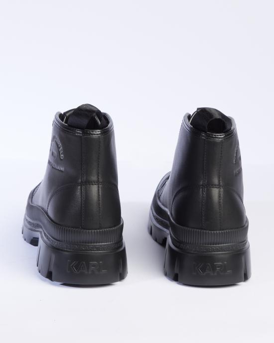 26SS 칼라거펠트 부츠 KL25234 011 off white leather NERO - KARL LAGERFELD