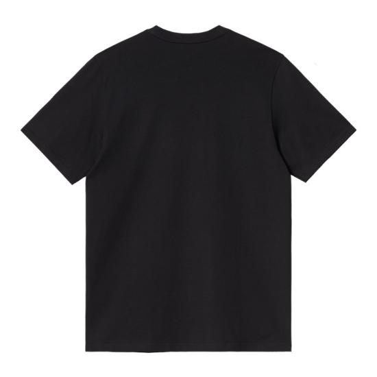 26SS 칼하트 WIP 숏슬리브 매디슨 티셔츠 I033000 0D2XX BLACK WHITE - CARHARTT WIP