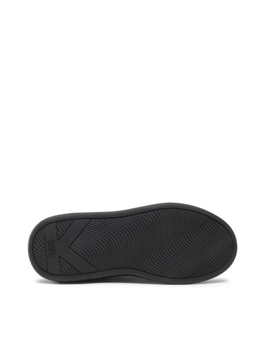 26FW 칼라거펠트 스니커즈 KL52625 00X Black Leather Mono NERO - KARL LAGERFELD