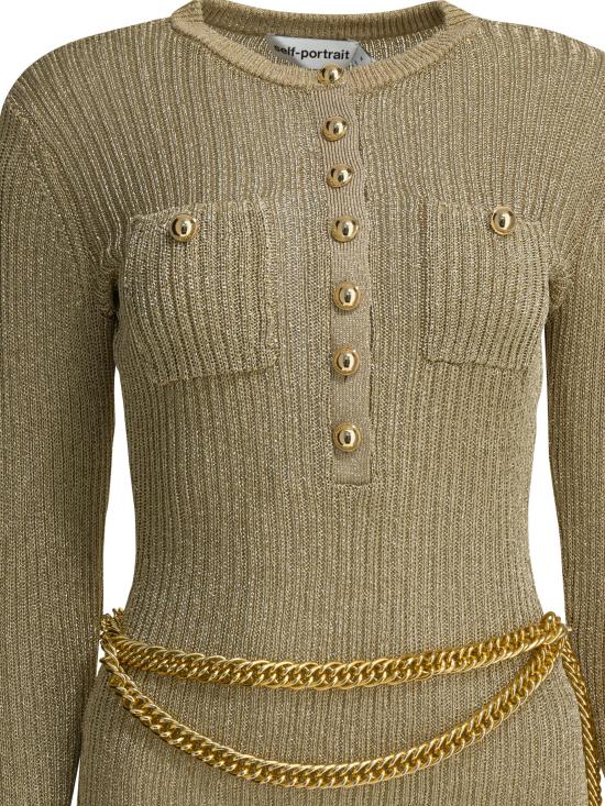 25FW 셀프 포트레이트 탑 SC25 011T GDGOLD Gold - SELF PORTRAIT