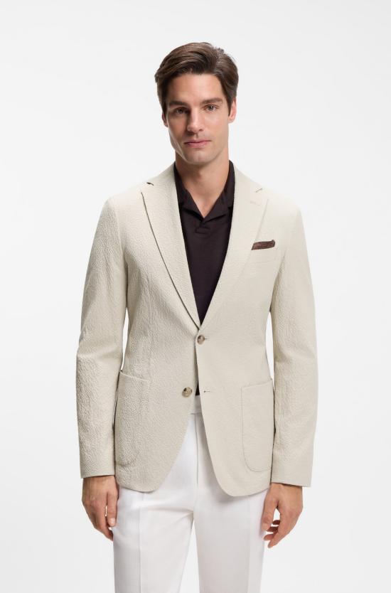 26SS 보스 수트 자켓 50561894 10279134 01 286 Open beige - BOSS