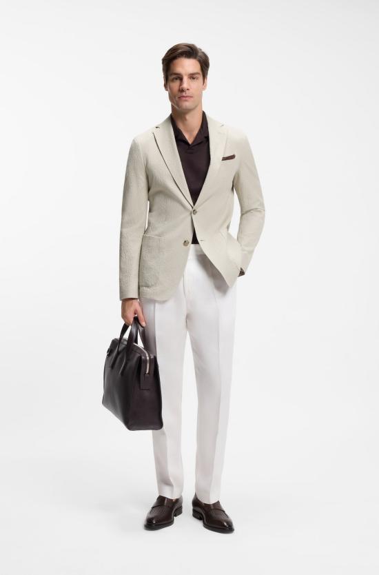26SS 보스 수트 자켓 50561894 10279134 01 286 Open beige - BOSS