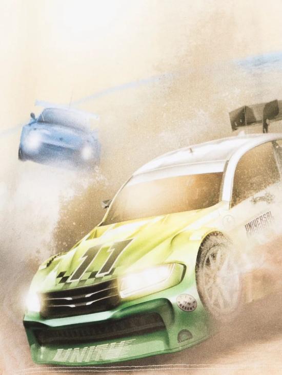 26SS [키즈] 몰로 티셔츠 1S26A206 9865 BEACH RACE - MOLO