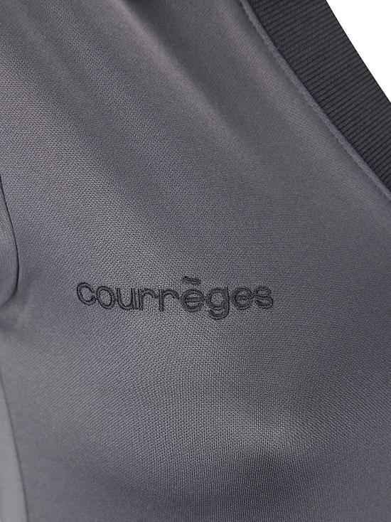 26SS 쿠레쥬 스포츠 폴로 롱 드레스 126JRO807JS0195 B214 CARBON BLACK - COURREGES