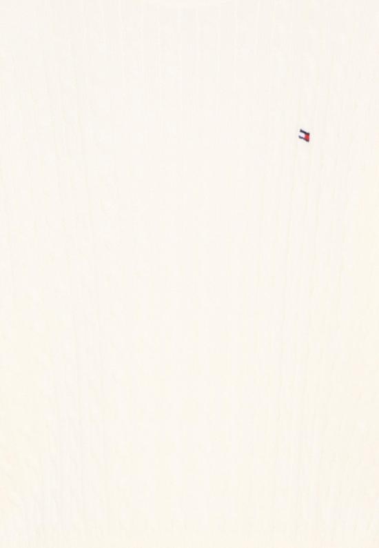 26SS [키즈] 타미힐피거 캐시미어 니트 KG0KG08848 YA8 IVORY - TOMMY HILFIGER