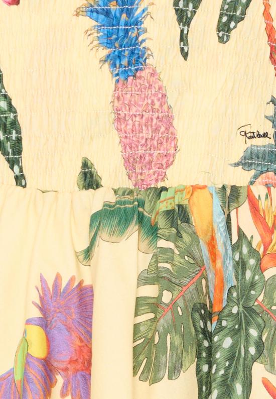 26SS [키즈] Roberto cavalli kids 원피스 CGP26033VE TROPICANA YELLOW MULTICOLOR - OTHER BRANDS