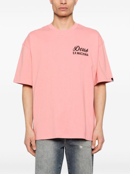 26SS 데우스 반팔 티셔츠 D261MTS155 PINK Pink - DEUS
