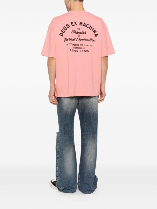 26SS 데우스 반팔 티셔츠 D261MTS155 PINK Pink - DEUS