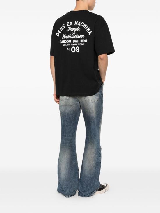 26SS 데우스 반팔 티셔츠 D261MTS151 BLACK Black - DEUS