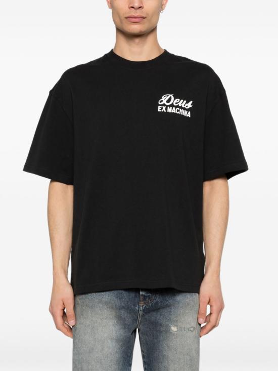 26SS 데우스 반팔 티셔츠 D261MTS151 BLACK Black - DEUS