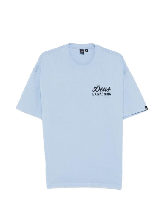 26SS 데우스 반팔 티셔츠 D261MTS130 BLUE Clear Blue