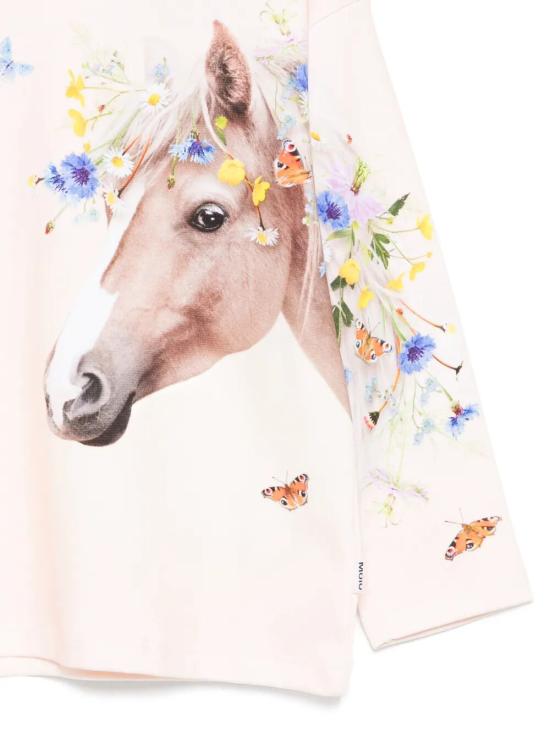 26SS [키즈] 몰로 티셔츠 2S26J208 5983 MEADOW HORSE - MOLO