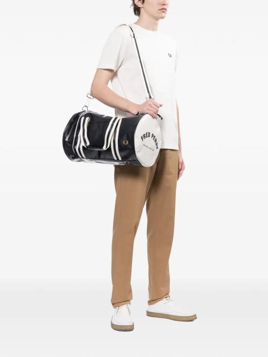 26SS 프레드페리 숄더백 FP L7255 57 635 NAVY ECRU - FRED PERRY