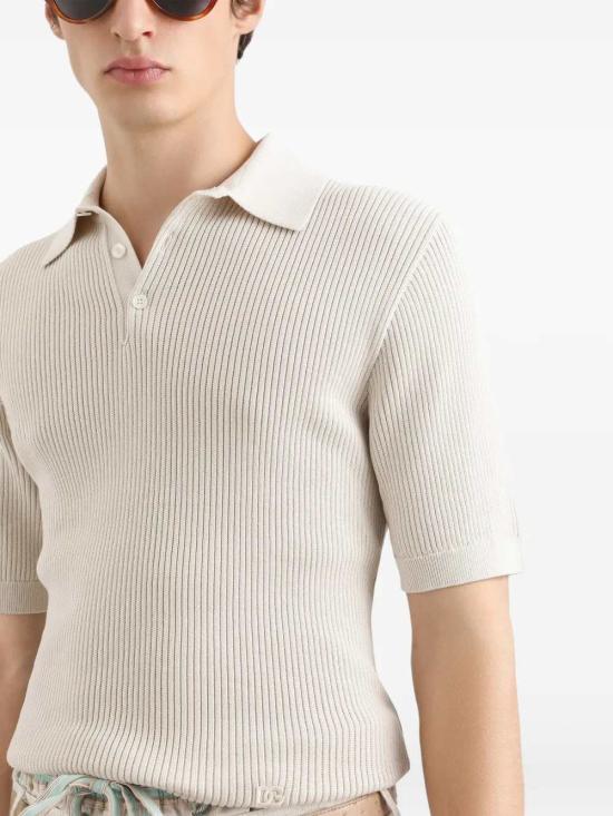 26SS 돌체앤가바나 폴로 티셔츠 GXZBJZJBCJC A4567 PANNA - DOLCE & GABBANA