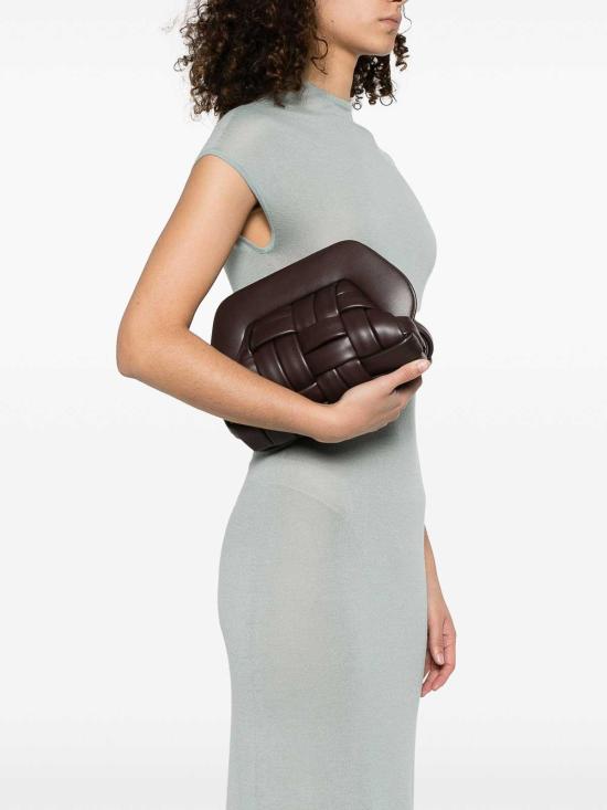 26SS 더모아레 클러치/파우치 TMSR25TIN109 Dark Brown - THEMOIRE