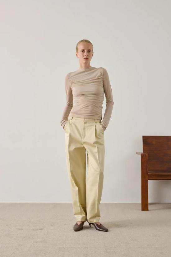 26SS 쉐르 반팔 티셔츠 TSH0135 ECR34 Beige - SOEUR