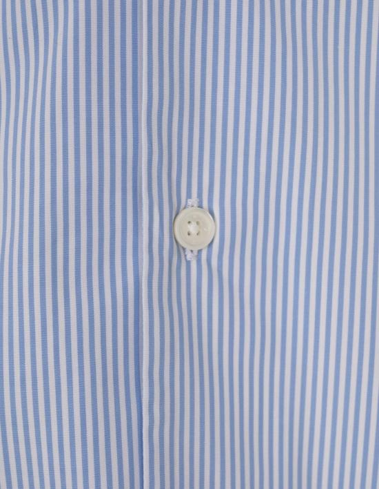 25FW 지방시 반팔 셔츠 BM616J123T 128 WHITE LIGHT BLUE - GIVENCHY