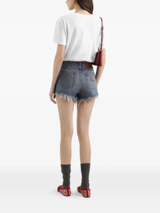 26SS 돌체앤가바나 반팔 티셔츠 F8V42ZGDDLX W0800 BIANCO OTTICO - DOLCE & GABBANA