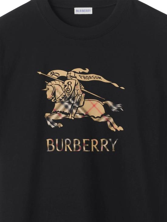 26SS 버버리 반팔 티셔츠 8119013 X Black - BURBERRY