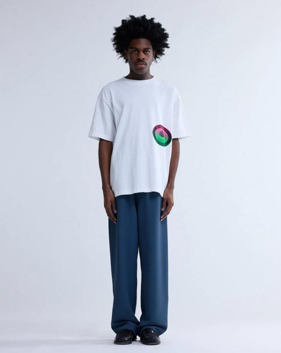 26SS 뉴 암스테르담 서프 어쏘시에이션 반팔 티셔츠 2601077002 WASHED WHITE Washed white - NEW AMSTERDAM SURF ASSOCIATION