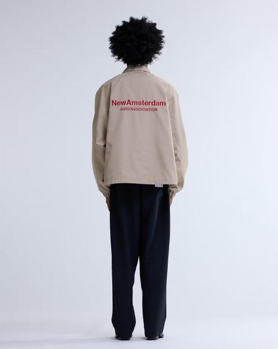 26SS 뉴 암스테르담 서프 어쏘시에이션 자켓 2601010001 SAND Sand - NEW AMSTERDAM SURF ASSOCIATION